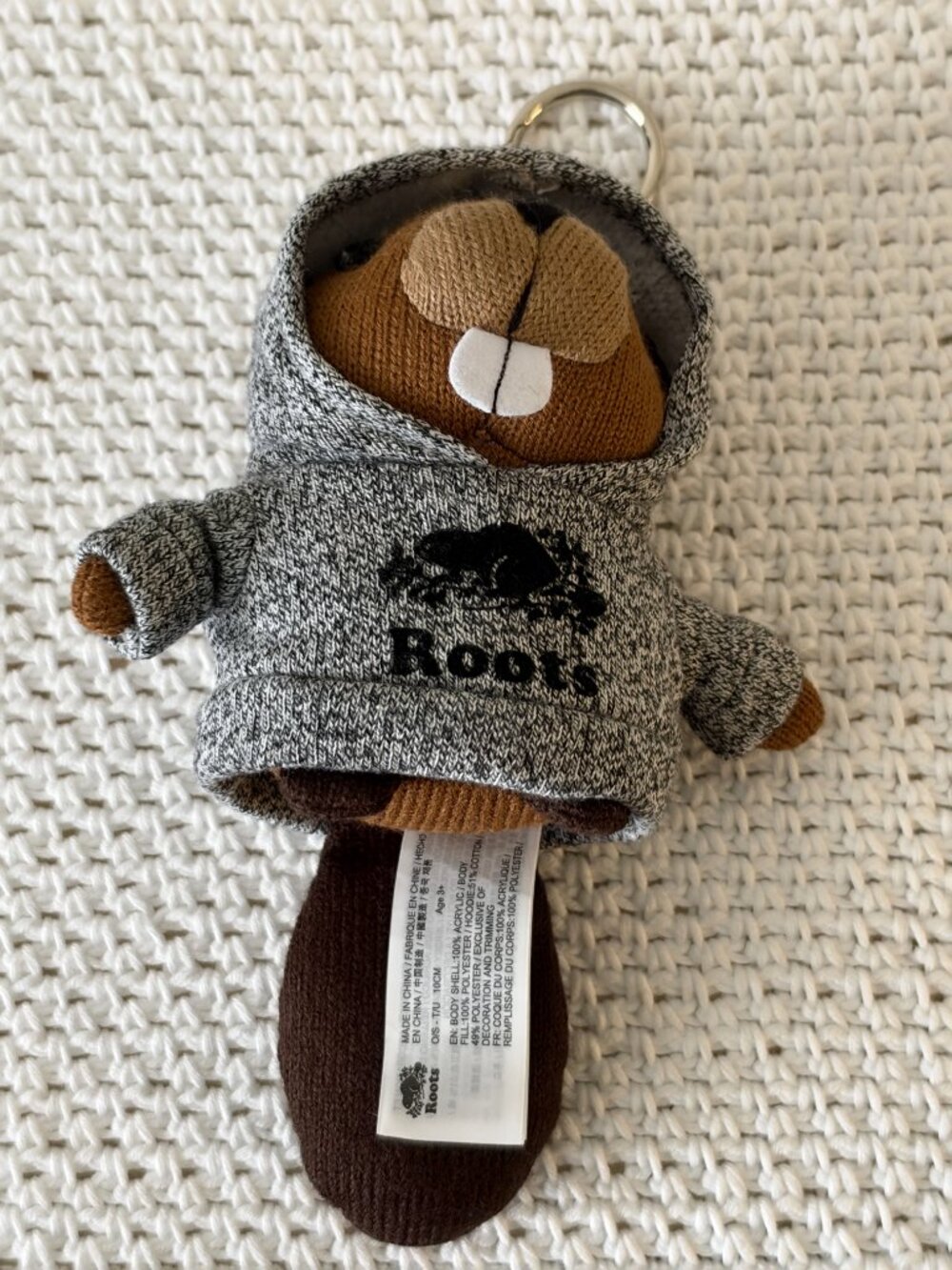 NWOT Roots Beaver Large Keychain - Picture 8 of 10
